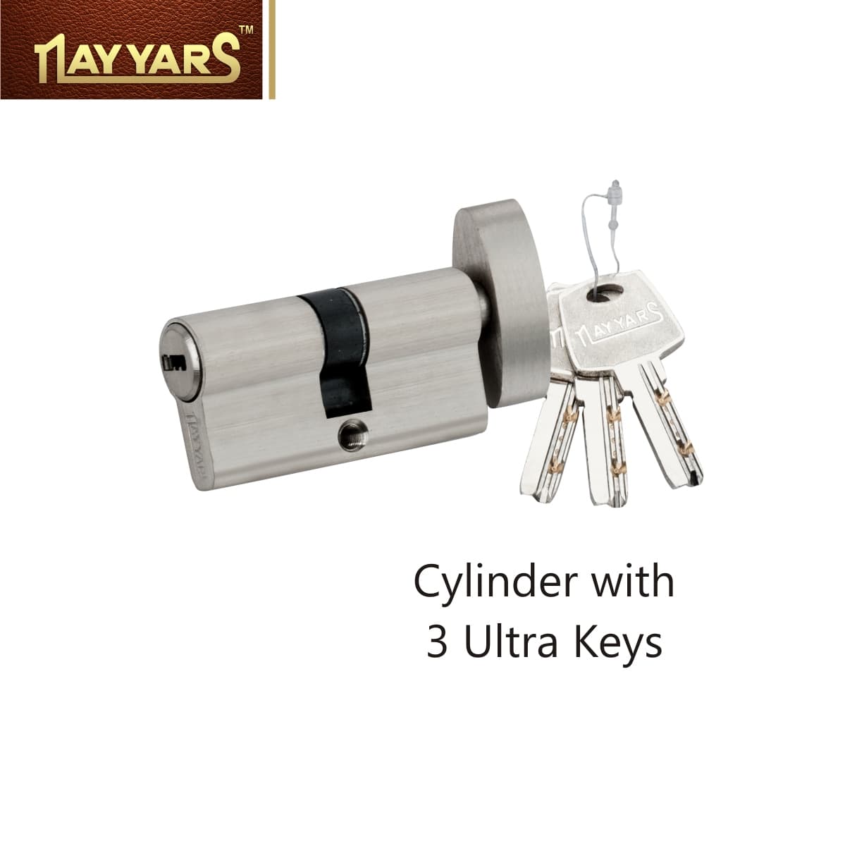 CYLENDER WITH 3 ULTRA KEYS