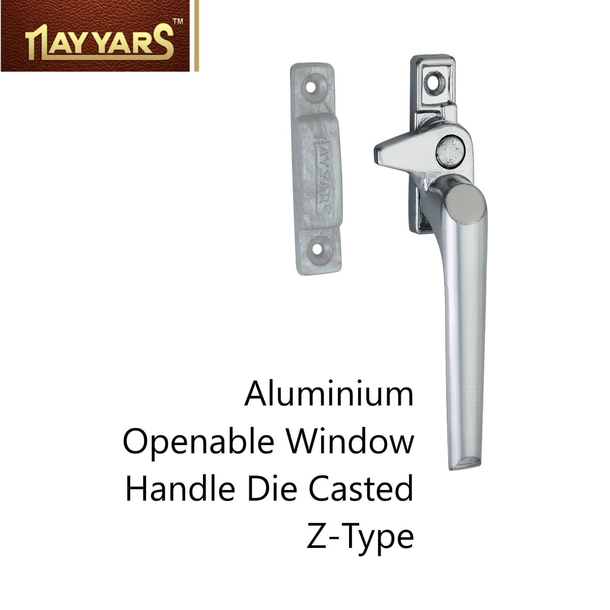 Aluminium Openable Window Handle Die Casted Z Type